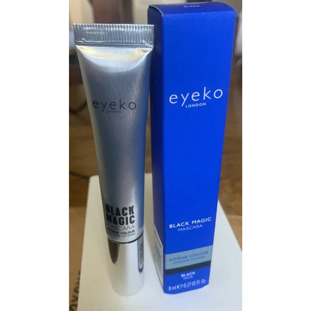 Eyeko London Black Magic Mascara Intense Colour Drama & Curl Black 8ml New